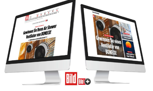 BONECO空(kōng)氣循環扇登陸德國(guó)圖片報(bào)Bild.de